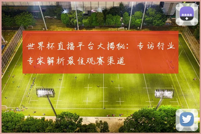 世界杯直播平台大揭秘:专访行业专家解析最佳观赛渠道