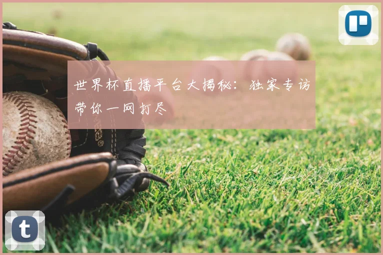 世界杯直播平台大揭秘:独家专访带你一网打尽